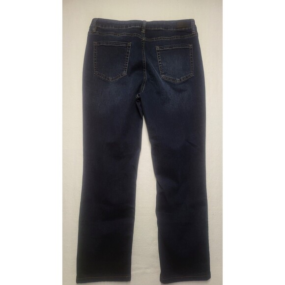 Jones New York Jeans Women's Size 14 Blue Denim Straight Leg Casual - Picture 2 of 10
